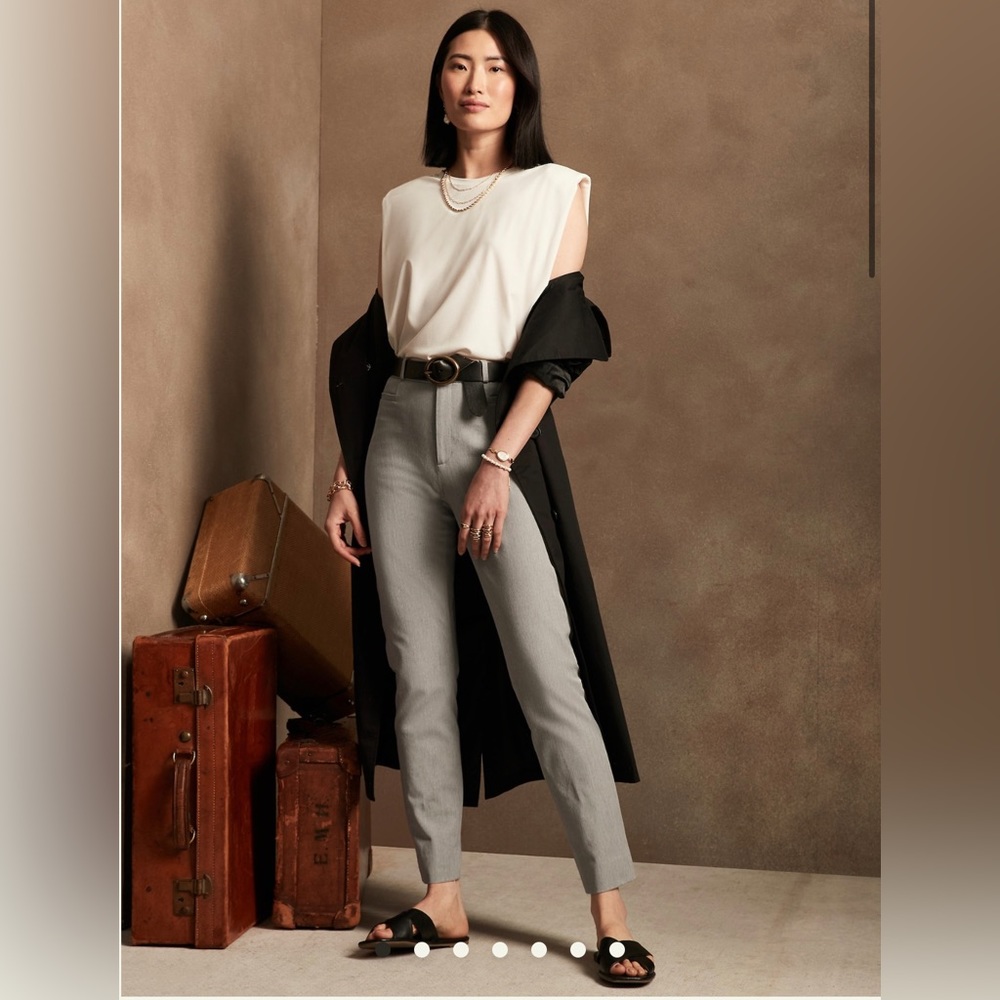 NEW banana republic high rise sloan pants